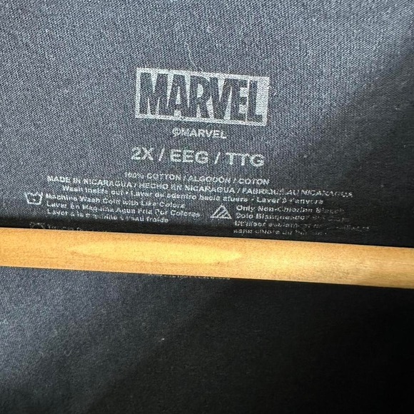 Marvel Venom Lethal Protector Men's Graphic T-Shirt Black Cotton Size XXL - Picture 4 of 7